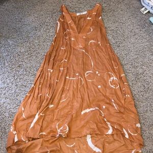 Orange obey sundress